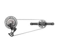 Groupe sram xx sl t type eagle axs dub wide 34 dents 12v guards noir sans boitier