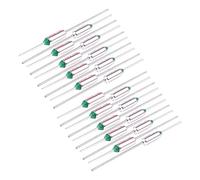 SRMAN Lot de 20 fusibles thermiques 250 V 10 A TF 120 degrés Celsius