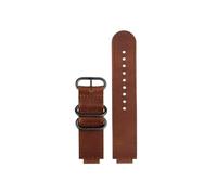 Srndsydak Bracelet de montre cuir vintage 16mm Compatible avec CasiOak GA2100 2110 GM2100 5600/G-SHOCK DW5600 5700 G5600 GW-B5600(Drak Brown Black)
