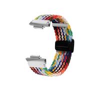 Srndsydak Bracelet de montre en nylon for homme Compatible avec Tissot 1853 PRX Super Player T137407A 410A(Rainbow)