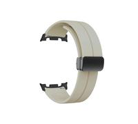 Srndsydak Bracelet de montre en silicone Compatible avec Samsung Galaxy Watch 8 40mm 44mm/8Classic 46mm/Ultra 47mm 2025(Black starlight,For Galaxy 8Classic 46mm)