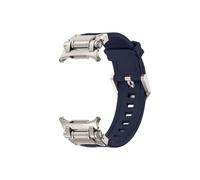 Srndsydak Bracelet de montre sport de luxe en caoutchouc for homme, Compatible avec Samsung Galaxy Watch Ultra 47mm/2025(Titanium blue,For Galaxy Watch Ultra 47mm)