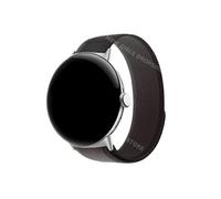 Srndsydak Bracelet en Nylon Trail Loop Compatible avec Google Pixel Watch 3 45mm, Bracelet de montre de Sport for hommes(Silver gray)