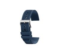 Srndsydak Compatible avec Citizen Blue Angel AT8020-54L Bracelet de montre en caoutchouc fluoré(Blue silver)