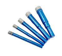 SROUPSUTKK 1 pièce de 5 for 16 mm for tige ronde brasée for céramique, marbre, granit, carrelage vitrifié, ouvre-trou, foret for sec diamanté, scie-cloche foret(6 6 8 10 12mm)