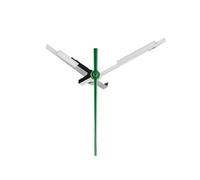 SROUPSUTKK Aiguilles de Montre for C3 Vert Bleu Lumineux, adaptées au for mécanique for Seik NH35 NH36 NH34, boîtier SKX007, Cadran 28,5 mm, Index des modifications