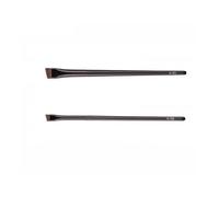 SROUPSUTKK Brosse De Contour Des Sourcils, Eyeliner, Portable, Petit Revêtement Coudé, Outils Cosmétiques Maquillage For Femmes, 2 Pièces/ensemble Outils de maquillage(A101 A102 (2pcs))