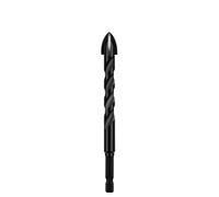 SROUPSUTKK Convient for forets for carrelage hexagonaux Lufeicnc de 3, 4, 5, 6, 8, 10 et 12 mm for verre, béton, en céramique, carbure tungstène, alliage dur, outils foret(1pc 12mm)