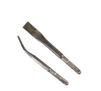 SROUPSUTKK Foret électrique for tête flexible, burin, marteau perforateur, de perceuse for percussion, manche rond, carré, poinçon for nez plat hexagonal foret(Coffee)