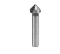 SROUPSUTKK Foret for fraiser for 3 cannelures, outil de chanfreinage for 90 degrés, fraise for chanfreiner, perçage trous for bois et métal 6, for 20,5 mm foret(16.5mm)