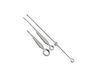 SROUPSUTKK NH35 Aiguilles Épée Argent Or Rose Trois Non Lumineuses Accessoires de Montre for NH36 4R 7S Mouvement Automatique