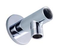 SROUPSUTKK Support de pommeau douche en acier inoxydable, base fixation, rallonge for salle bain Valve angulaire pour bain.(Shower Arm)