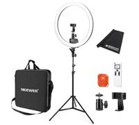 SRP18-2.4G Anneau lumineux LED avec télécommande et chiffon en microfibre Keepdrum