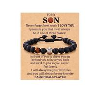 Srpd65k2 Bracelet de basket-ball pour le sport de basket-ball, taille unique, Autre, Pas de pierre précieuse