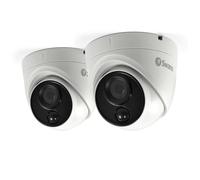 SRPRO-4KMSDWB2 Lot de 2 caméras de sécurité dôme à détection Thermique 4K Ultra HD