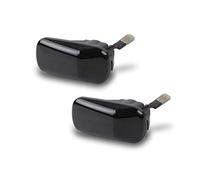 SRQORT 2 pièces feu de clignotant latéral pour Civic pour City pour Stream pour CR-V pour Jazz pour Odyssey pour Accord côté garde-boue position Dynamique Rétroviseur Extérieur(Smoked)