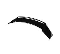 SRQORT Aile Aileron pour Kia K5 2021 2022 2023 R Style aileron Coffre arrière déflecteur Queue Tuning Aile ABS Accessoires extérieurs pièces Becquets Voiture(Noir Brillant)