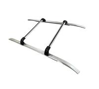 SRQORT Barres Toit Voiture Barres Toit Et Barres Transversales pour Mitsubishi pour Outlander 2022-2024 Porte-Bagages sur Le Toit(SilverBlack)