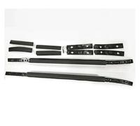 SRQORT Barres Toit Voiture Barres Transversales Et Porte-Bagages en Aluminium pour Mitsubishi pour Outlander 2022 2023 2024 2 Pièces Porte-Bagages sur Le Toit(Noir)