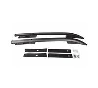 SRQORT Barres Toit Voiture pour Mitsubishi L200 pour Triton 2007-2024 avec Barres Toit pour Accessoires Voiture Barres Transversales Réglables Porte-Bagages sur Le Toit(Noir)