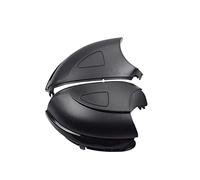 SRQORT Clignotant Dynamique À Pour VW Pour GOLF 6 MK6 Pour GTI R32 08-14 Pour Lampe Témoin Rétroviseur Aile Latérale Touran Avec Coque Inférieure Dynamique Rétroviseur Extérieur(Yellow-No Holes)