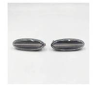 SRQORT Clignotant Dynamique Pour MAZDA 323 Pour Familia Pour Protege Pour Hommage MX-6 Pour Astina Pour Lantis 1 Paire Feu De Position Latéral Dynamique Rétroviseur Extérieur(Clear Shell,No Dynamic)