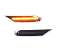 SRQORT Clignotant Rétroviseur Feux De Position Avant À LED pour Mazda RX-8 2004-2008, Clignotants, Feux De Stationnement, Feux De Détresse, Ambre Blanc, 12 V Indicateur Rétroviseur(Amber)