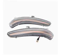 SRQORT Clignotants Auto Lot De 2 Clignotants LED Dynamiques Pour Rétroviseurs Latéraux Pour Citroen Pour C3 2016-2021 Clignotant Rétroviseur(Crystal)