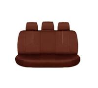 SRQORT Coussin De Couverture De Siège De Voiture en Cuir D'unité Centrale pour BMW pour Les Protecteurs De Siège De Voiture De F10 E46 G30 Housse siège Voiture(Brown Rear)