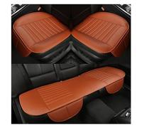 SRQORT Coussin De Siège De Voiture en Cuir Antidérapant pour Tous Les Modèles pour 911 pour Panamera pour Cayman pour Cayenne Housse siège Voiture(Brun)