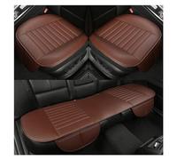 SRQORT Coussin De Siège De Voiture en Cuir pour Fiat Tous Les Modèles pour 500 500L 2007 - 2014 pour Punto pour Bravo pour Viaggio pour Freemoauto Housse siège Voiture(Café)