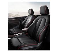 SRQORT Ensemble Complet De Housses Siège Voiture Personnalisées en Cuir pour BMW pour X5 X6 Z4 E53 E70 E71 E72 E85 E86 E89 F15 Accessoires Protection Siège Housse siège Voiture(Noir)