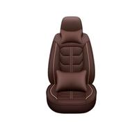 SRQORT Housse De Siège De Voiture en Cuir Accessoires De Voiture pour Maserati Tous Les Modèles pour GranTurismo pour Ghibli pour Levante pour Quattroporte Housse siège Voiture(Coffee Pillow 2)