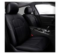 SRQORT Housse De Siège De Voiture en Cuir De Vache Personnalisée pour Macan pour Cayenne pour Panameracar Accessoires De Style Protections De Siège De Voitur Housse siège Voiture(Noir)