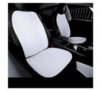 SRQORT Housse De Siège De Voiture en Soie Glacée pour Tesla pour Modèle 3 Y Coussin Avant Et Arrière Accessoires D'intérieur Blancs Protections De Siège Housse siège Voiture(Front Row 4 pcs)