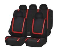 SRQORT Housse De Siège De Voiture en Tissu Personnalisé pour TT R8 A1 A3 8p 8l pour Sportback A4 A6 A5 A7 A8 A8l Q3 Q5 Q7 Accessoires Automobiles Housse siège Voiture(Rouge)