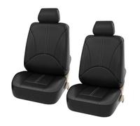 SRQORT Housse De Siège Voiture pour pour A5 pour Sportback A4 B6 Q5 A6 C5 C6 A3 pour Sportback Q7 TT Mk1 A3 8v A4 B8 A4 B6 B8 pour Avant Q2 A1 A4 B5 Housse siège Voiture(2 Seat Black)