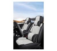 SRQORT Housses De Siège De Voiture 3D De Style Universel Accessoires D'intérieur pour Polo Berline Protections De Siège Coussins De Siège De Voiture Housse siège Voiture(Luxury Black White)