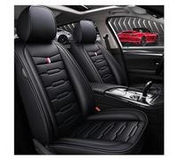 SRQORT Housses De Siège De Voiture en Cuir pour Clio pour Megane pour Fluence pour Duster pour Koleos pour Kangoo pour Talisman pour Laguna Housse siège Voiture(Noir)