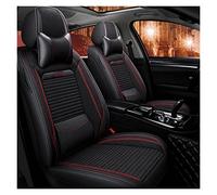 SRQORT Housses de siège de voiture en lin pour Toyota, Avensis T25, Wish For Prado 120 150, Corolla, Prius 20, Land Cruiser 100, Camry 40 50 (noir, luxe)