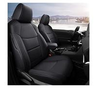 SRQORT Housses de siège de voiture en similicuir imperméable pour Toyota Rav4 2020, 2021, 2022, Xa50 (noir, 2020)