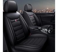 SRQORT Housses de siège de voiture pour A3 pour Sportback A1 A2 A4 A6 A8 Q3 Q5 Q7 - Accessoires de voiture - Noir - 5 places - Standard