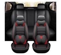 SRQORT Housses Siège Ensemble Complet Housses Siège en Cuir pour Golf 5 pour T-ROC Housses De Siège De Voiture Accessoires Voiture Intérieur Couverture Couvre Sieges(9 PCS A)