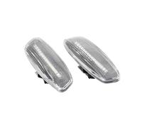 SRQORT lampe clignotant rétroviseur Feu de position latéral à LED pour Peugeot 207 308 3008 5008 RCZ(Dynamic Crystal Type)