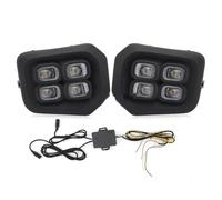 SRQORT Lampe Voiture 1 paire de feux antibrouillard LED DRL pour Toyota pour Tacoma 2016-2022 feux de jour feux de conduite pour pare-chocs avant