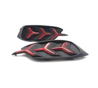 SRQORT LED 3ème Feu Pour Civic 2016-2018 1 Paire Feux Arrière À LED (feux Jour Stop Et Clignotants) Avec Réflecteur Position Stroboscopique Freinage(Rouge)