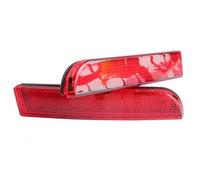 SRQORT LED 3ème Feu Pour Mitsubishi Pour Lancer Pour Pour Evolution X 2008-up 2 Pièces LED Pare-chocs Réflecteur Lentille Rouge Feu Stop Arrière Stroboscopique Freinage