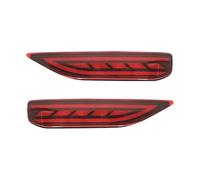 SRQORT LED 3ème Feu Pour Mitsubishi Pour Xpander 2017-2019 : 2 Réflecteurs De Pare-chocs Arrière À LED Avec Feu Stop Intégré Stroboscopique Freinage(3 Functions)