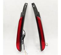 SRQORT LED 3ème Feu Pour Toyota Pour Fortuner 2015-2020 Réflecteurs Pare-chocs Arrière À LED Avec Feux Freinage, Antibrouillards Et Clignotants Stroboscopique Freinage