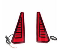 SRQORT LED 3ème Feu Pour Toyota Pour Noah Pour Voxy Série 80 Feux Jour Et Clignotants Arrière À LED Avec Fonction Freinage Antibrouillard Stroboscopique Freinage(Rouge)